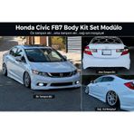 Fb7 Body Kit Set - Honda Civic Fb7 Body Kit Set - Ön Tampon Eki / Arka Tampon Eki / Sağ-sol Marşpiyel