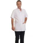 Fbc Tekstil Hakim Yaka Doktor Önlüğü Eczacı Önlüğü Hemşire Önlüğü Estetisyen Önlüğü Kısa Kollu Alpaka Erkek Önlük - XXXL (110 - 125 cm) - Renkli