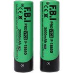 FBI Krm F.b.ı Vtc6 18650 3.7V 3000MAH 30A Li-Ion Şarjlı Pil + Pil Taşıma Kutusu 2'li Set Krm