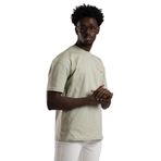 FBI Yarım Oversize (Hafif Bol Kesim) Bisiklet Yaka Cepli Pamuklu T-shirt Mint M