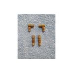 Fbk Pirinç 4x21 mm Çubuk Menteşe Kutu Menteşesi Mil Menteşe 100 Adet - 4*21MM