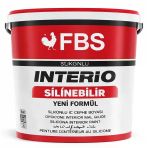 Fbs İnterio Silikonlu Silinebilir İç Cephe Boyası 20 Kg