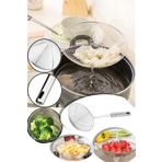 FBZhome Metal Saplı Kevgir 16 Cm