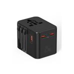 Fc-21 Evrensel Adaptör Priz Dönüştürücü Typec Hızlı Şarj 25w