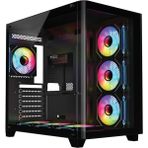 FC-9545G 7X120MM Rgb Fan Mid Tower Atx Siyah Gaming (Oyuncu) Kasa