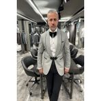 Fc Plus ŞAL YAKA GRİ TAKIM ELBİSE - Gri - 50