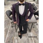 Fc Plus Yelekli Damatlık Takım Elbise - Mor - 6 Drop - 52