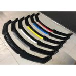 Fc5 4 Parça Ön Lip Üniversal Ön Tampon Eki Piano Black