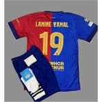 FC/BARÇA/2024/25 Lamine Yamal 19 Numara Iç Saha Çocuk Forması 4'lü SET6533653663 - 7 - 8 Yaş - Lacivert