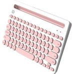 Fd IK3381 Three Bluetooth Klavye - Beyaz - Pembe