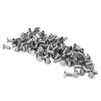 Fdit ATV UTV Forkliftler Için 100 Evrensel Kaymaz Metal Lastik Çivisi Paketi, Kış Sürüş Koşullarında Arazi Yeteneğini Artırın