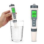 Fdit Dijital su kalitesi test cihazı ve sıcaklık ölçüm cihazı 3'ü 1 arada ideal su test cihazı içme suyu akvaryumları için çok yönlü ambalaj