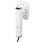 Fdit Seyahat Yurtları Kullanımı Için 20 ML Taşınabilir Mini Buharlı Ütü Dönebilen Elbise Ütü Makinesi (WHITE)