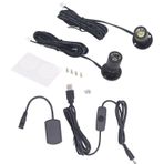 Fdit USB 5V Kısılabilir Mini Spot Işığı Ile Mini LED Spot Işığı Ekran, Takı, Dolap, Sundurma, Mini LED Spot Işığı, Küçük LED Spot Işığı Için 1 Ila 2 Spot Işığı (Parlak Işık)