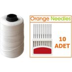 FDM Orange Dnx1 Çuval Ağzı Makine Iğnesi 25/200 Numara ve Ipi - Gümüş