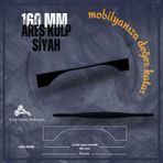 FDS Ares 160 mm Vida Aralığı Siyah Renk Mobilya Kulp