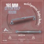 FDS Ceylin 160 mm Vida Aralığı Krom Renk Dolap Kulp