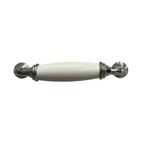 FDS F-398-96-18 Sude Polimer Beyaz Krom Ayak 96 mm Kulp