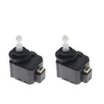 FDWPJYO 1/2 x Ön Far Seviyesi Ayarlama Motoru VW Beetle Golf Tiguan Crafter Audi A3 2012-2019 5C5941295 5C5 941 295 9068260138 için