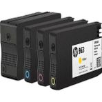 Fe Hp 963 Setup 4 Renk Kartuş Seti