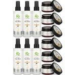 Fe Keratin 200 ml Saç Sütü+300 ml Saç Maskesi Karma 12'li Set