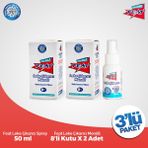 Feat Leke Çıkarıcı Mendil 8'li 2 kutu (16 adet mendil) + Feat Leke Çıkarıcı Sprey 50 ml