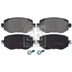Febi 116245 Ön Fren Balatası Renault Megane Iv 1.2 Tce 1.3 Tce 1.5 Dcı 1.6 16v 2016- 410603407r