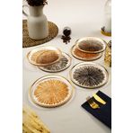 Fecra Mystic 16 cm 6'lı Pasta Tabağı Seti