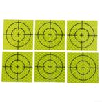 Feegow 100 Adet Hedef Pasters Yuvarlak Yapışkan Hedefler, 60-20mm Yansıtıcı Hedefleme Hedef Sticker Vaious Mühendislik (B)