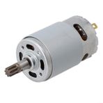 Feegow 18V 8 Diş Motor RS-550VD-6532 H3 WX390 WU390 ile Uyumlu 50027484 Elektrikli El Aletleri İçin Yedek Parça Gümüş Metal Yapı Yüksek Güvenilirlik Uzun Hizmet