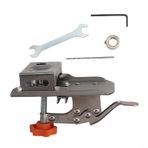 Feegow 35mm Gizli Menteşe Sondaj Jig ve Bit Seti, Doğru Dolap Kapı Kurulumu için Ağaç İşleme Delik Delme Kılavuzu Bulucu (sondaj jig)