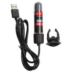 Feegow Akvaryum Isıtma Çubuğu, Otomatik Termostatlı USB Balık Tankı Isıtıcısı 26°C, IP68 20L'ye Kadar Küçük Tanklar İçin Su Geçirmez Cam Tüp, Kompakt 90 mm Tasarım (5w)