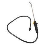 Feegow Ayarlanabilir Nozullu Paslanmaz Çelik Püskürtme Çubuğu, P2803 18 Volt Bahçe Püskürtücüler için Ergonomik Tetik Kolu, Temizlik ve Sulama İçin Uzun Erişimli Sis ve Akış, Siyah (72 cm)