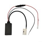 Feegow Bluetoot uyumlu Adaptör Aux kablosu, Aux Araba MP3 Bluetoot uyumlu Adaptör Müzik Radyo RCD RNS 210 310 315 510