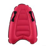 Feegow Çocuklar İçin Şişme Sörf Tahtası, Güvenlik Saplı Yüzen Kickboard, Yüzme Uygulaması İçin Hafif PVC Gövde, Havuz ve Plaj Su Sporları Eğitim Yardımı (Kırmızı)
