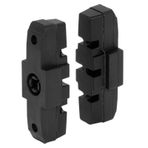 Feegow for Magura HS11 / HS22 / HS33 için 2 adet fren pabucu 50 mm siyah | MAGURA için dağ bisikleti alt braketi, dağ bisikleti fren hattı