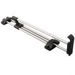 Feegow Hareketli Crossbar Elbise Askısı, Pürüzsüz Sürgülü Dolap Rayı, Paslanmaz Çelik, 50kg'a Kadar Yük Rulmanı (300mm)
