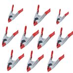 Feegow Metal A Şekilli Klips 2/4/6" Yay Kelepçeleri Ağaç İşleme Kavrama Güçlü Aletler, Metal Yay Kelepçeleri Kauçuk Kaplamalı Kavrama Tutucu