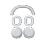 Feegow Sony WH1000XM6 için Earpad Koruma Kılıfı, Yumuşak Koruyucu Silikon Ped, Ter Geçirmez ve Kolay Yıkanabilir, Çok Renkli İsteğe Bağlı (Beyaz)