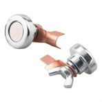 Feegow Taşınabilir Manyetik Kaynak Topraklama Kelepçesi, 6x4x4 cm Kaynak Masası Eklentisi Metal Direkler Sütunlar Korkuluklar Masalar Üzerinde Hızlı Topraklama İşlemi için Uygun Kaynak Aksesuarı (2