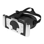 Feegow VR Kulaklık VR Gözlükleri Sanal Gerçeklik Kulaklığı - NS, Switch-OLED İçin, NINTENDO Switch Oyunları İçin, Ayarlanabilir Kafa Bandı (Siyah)