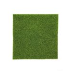 Feegow Yapay Çim Simülasyonu Yosun Çim Sahte Yeşil Çim Mat Halı Kendin Yap Manzara Ev Zemin Dekoru için (50 x 100 cm)