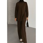 Feela Moda Modal Kumaş Oversize Tesettür Tunik Takım 2020