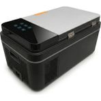 Feer Teknoloji 20 Litre Araç Içi Buzdolabı Kompresörlü Oto Mini Dolap 12V / 24V - Siyah
