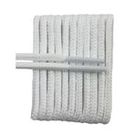Feet People Yuvarlak Ayakkabı Bağcıkları Bot/Ayakkabı, Beyaz, 63 in. x 1 Pair