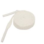 FeetPeople Düz Ayakkabı Bağcıkları (Ayakkabı Bağcığı), Botlar ve Ayakkabılar için, Birden Fazla Renk, 2 Çift, Beyaz, 54 inches x 2 Pair