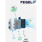 Fegel FG-M03N Hava Temizleyici Filtresi - Açık Krem