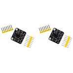 Fegtrty 2X VL6180 VL6180X Telemetre Optik Değişen Sensör Modülü I2C Arayüzü için 3.3 V 5 IR Verici Ortam Işığı