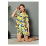 fehika Pamuk Süprem Şort T-shirt Takım Simpsolar / Mickey Mouse/ Tom Jerry / Alt Üst Takım Pijama Takım