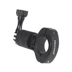 FEICHAO 360° Anti-Reverse 1/4 Vida Gidon Kelepçe Bar Tüp Tutucu GoPro Aksiyon Kamera Aksesuarları ile Uyumlu (Siyah Kelepçe+Adaptör+Vida)